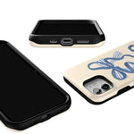 Heartstrings | Blue Bow Case Phone Case Casetry 