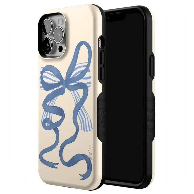Heartstrings | Blue Bow Case Phone Case Casetry 