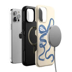 Heartstrings | Blue Bow Case Phone Case Casetry 