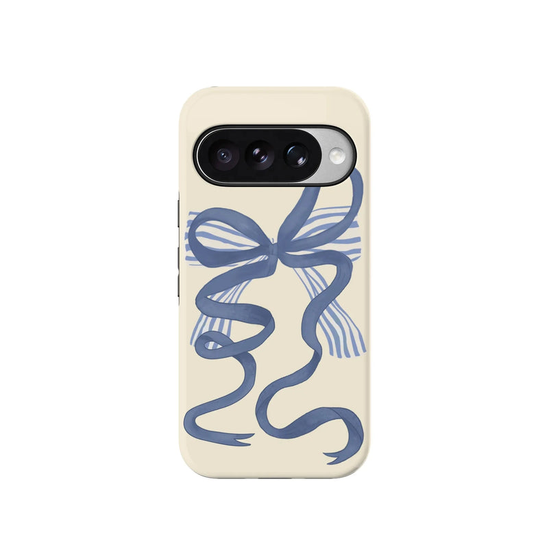 Heartstrings | Blue Bow Case Phone Case get.casely 