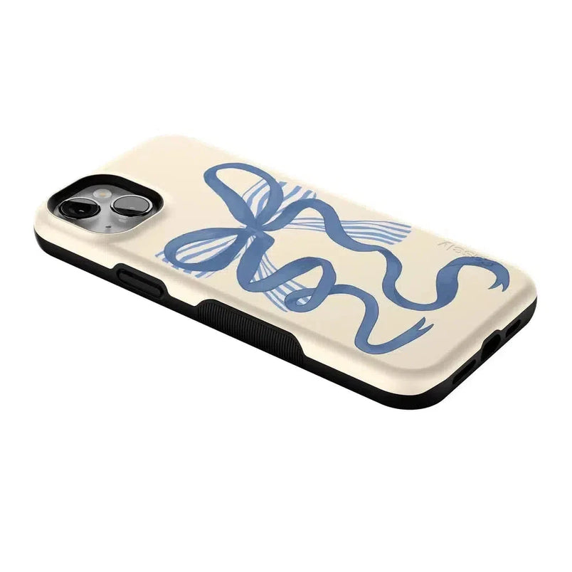 Heartstrings | Blue Bow Case Phone Case Casetry 