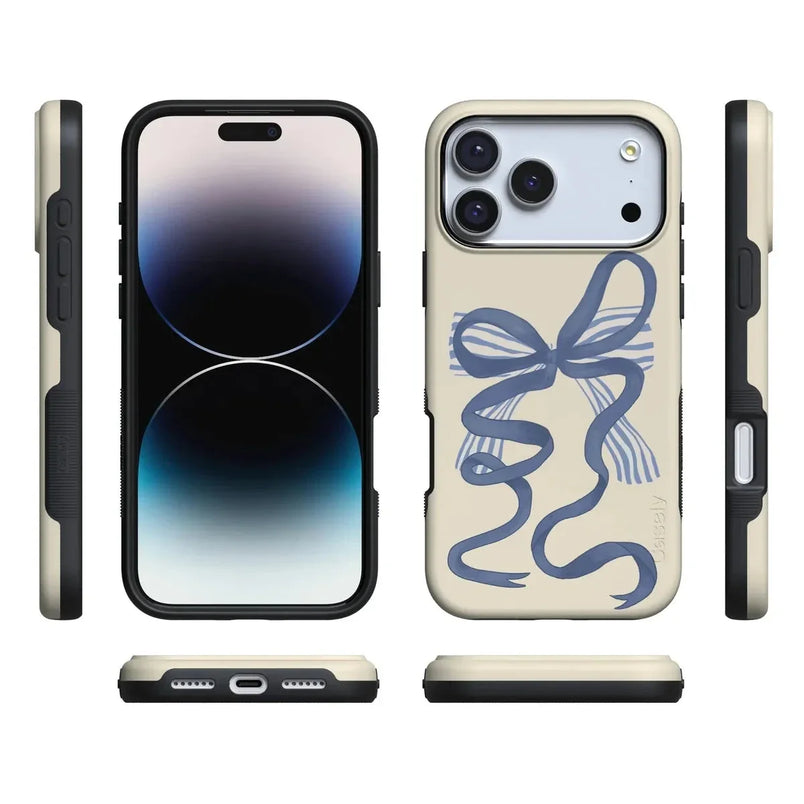 Heartstrings | Blue Bow Case Phone Case Casetry