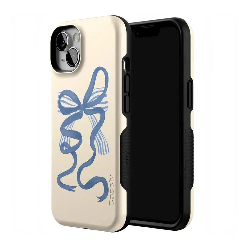 Heartstrings | Blue Bow Case Phone Case Casetry 