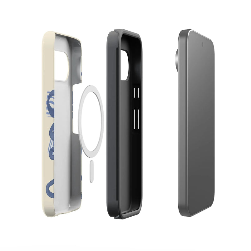 Heartstrings | Blue Bow Case Phone Case get.casely 
