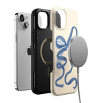 Heartstrings | Blue Bow Case Phone Case Casetry 