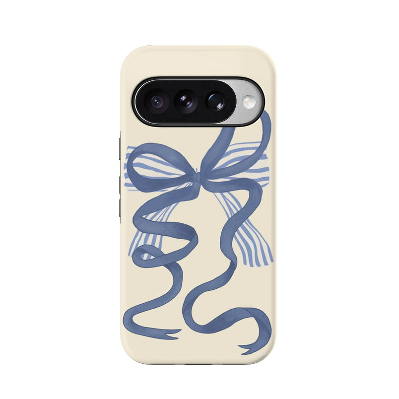 Heartstrings | Blue Bow Case Phone Case get.casely 