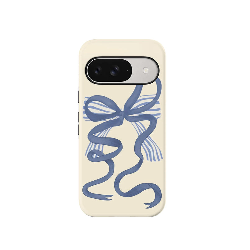 Heartstrings | Blue Bow Case Phone Case get.casely 