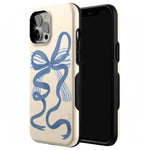 Heartstrings | Blue Bow Case Phone Case Casetry 