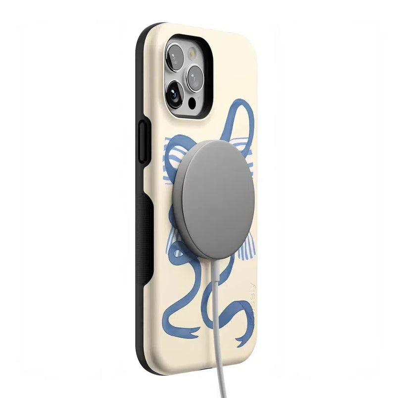 Heartstrings | Blue Bow Case Phone Case Casetry 