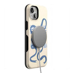 Heartstrings | Blue Bow Case Phone Case Casetry 