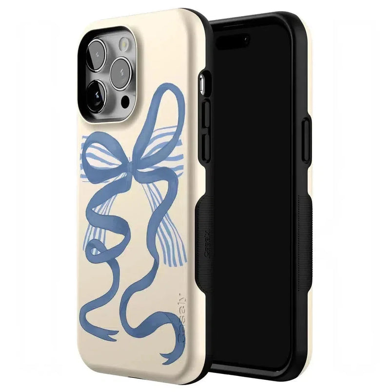 Heartstrings | Blue Bow Case Phone Case Casetry 
