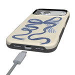 Heartstrings | Blue Bow Case Phone Case Casetry