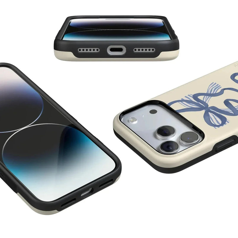 Heartstrings | Blue Bow Case Phone Case Casetry