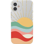 Here Comes the Sun | Colorblock Sunset Case iPhone Case get.casely Classic iPhone 12 Mini