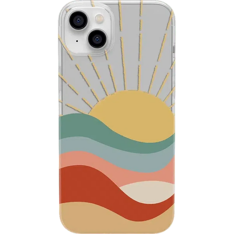 Here Comes the Sun | Colorblock Sunset Case iPhone Case get.casely Classic iPhone 13 Mini