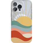 Here Comes the Sun | Colorblock Sunset Case iPhone Case get.casely Classic + MagSafe® iPhone 16 Pro Max