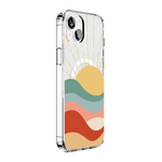 Here Comes the Sun | Colorblock Sunset Case iPhone Case get.casely 