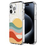 Here Comes the Sun | Colorblock Sunset Case iPhone Case get.casely 