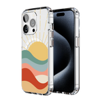 Here Comes the Sun | Colorblock Sunset Case iPhone Case get.casely 