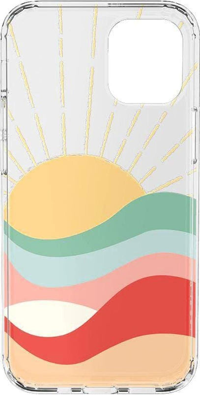 Here Comes the Sun | Colorblock Sunset Case iPhone Case get.casely