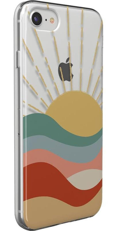 Here Comes the Sun | Colorblock Sunset Case iPhone Case get.casely