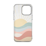 Here Comes the Sun | Colorblock Sunset Case iPhone Case get.casely