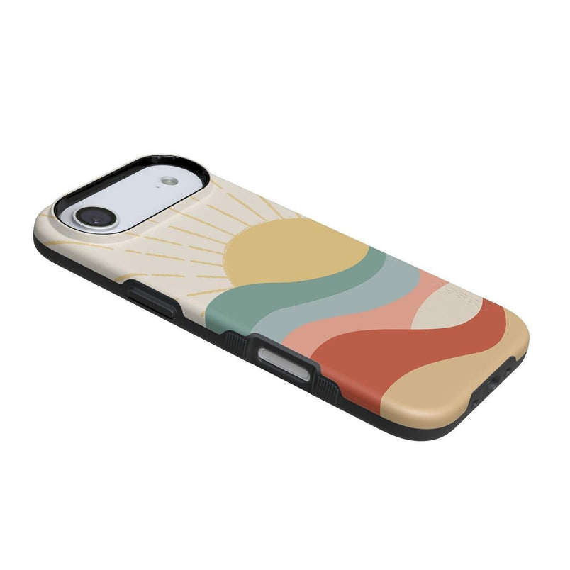 Here Comes the Sun | Colorblock Sunset Case iPhone Case get.casely 