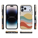 Here Comes the Sun | Colorblock Sunset Case iPhone Case get.casely 
