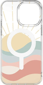 Here Comes the Sun | Colorblock Sunset Case iPhone Case get.casely 