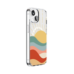 Here Comes the Sun | Colorblock Sunset Case iPhone Case get.casely 