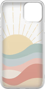 Here Comes the Sun | Colorblock Sunset Case iPhone Case get.casely