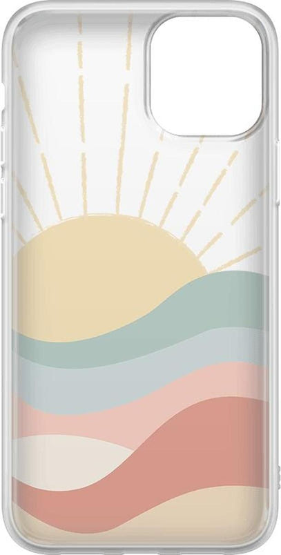 Here Comes the Sun | Colorblock Sunset Case iPhone Case get.casely