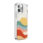Here Comes the Sun | Colorblock Sunset Case iPhone Case get.casely 