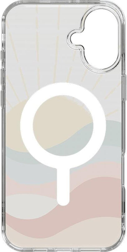 Here Comes the Sun | Colorblock Sunset Case iPhone Case get.casely 