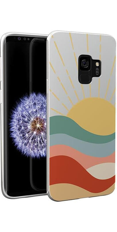 Here Comes the Sun | Colorblock Sunset Samsung Case Samsung Case get.casely 