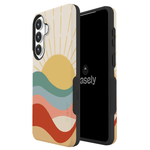 Here Comes the Sun | Colorblock Sunset Samsung Case Samsung Case get.casely 