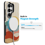 Here Comes the Sun | Colorblock Sunset Samsung Case Samsung Case get.casely 
