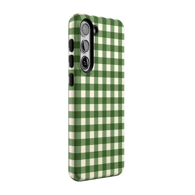 Checked Twice | Green Plaid Case