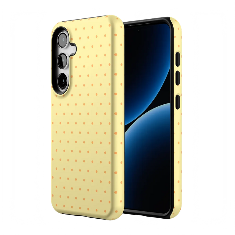 On the Dot | Yellow Polka Dot Case