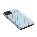 On the Dot | Blue Polka Dot Case