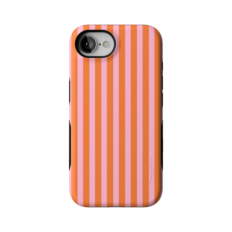 Perfect Stripes | Orange & Pink Stripes Case - iPhone 16E