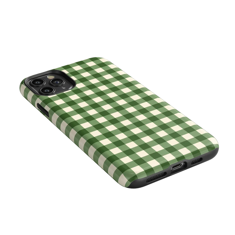 Checked Twice | Green Plaid Case