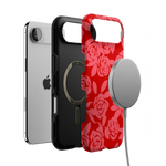 Final Rose | Red & Pink Floral Case