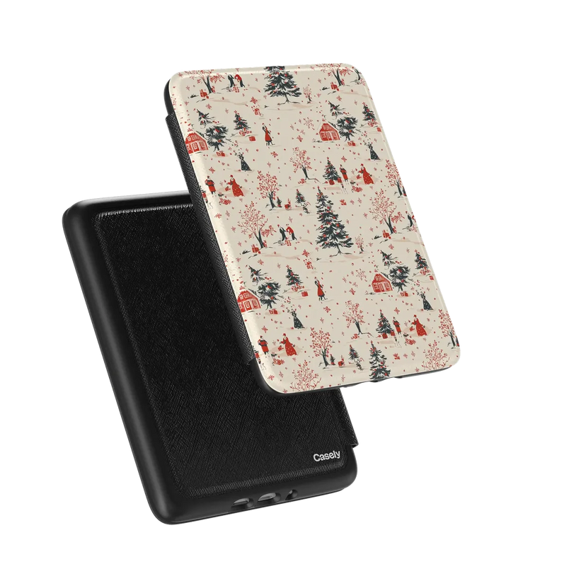 Winter Nostalgia | Vintage Holiday Kindle Case