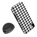 Salem's Hex | Black & White Checkered Case