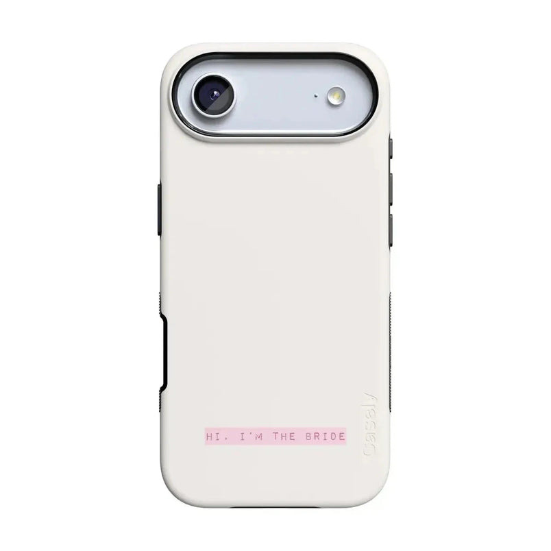 Hi, I'm the Bride | Bachelorette Case Phone Case Casetry Bold Flex + MagSafe® iPhone 17 Air 