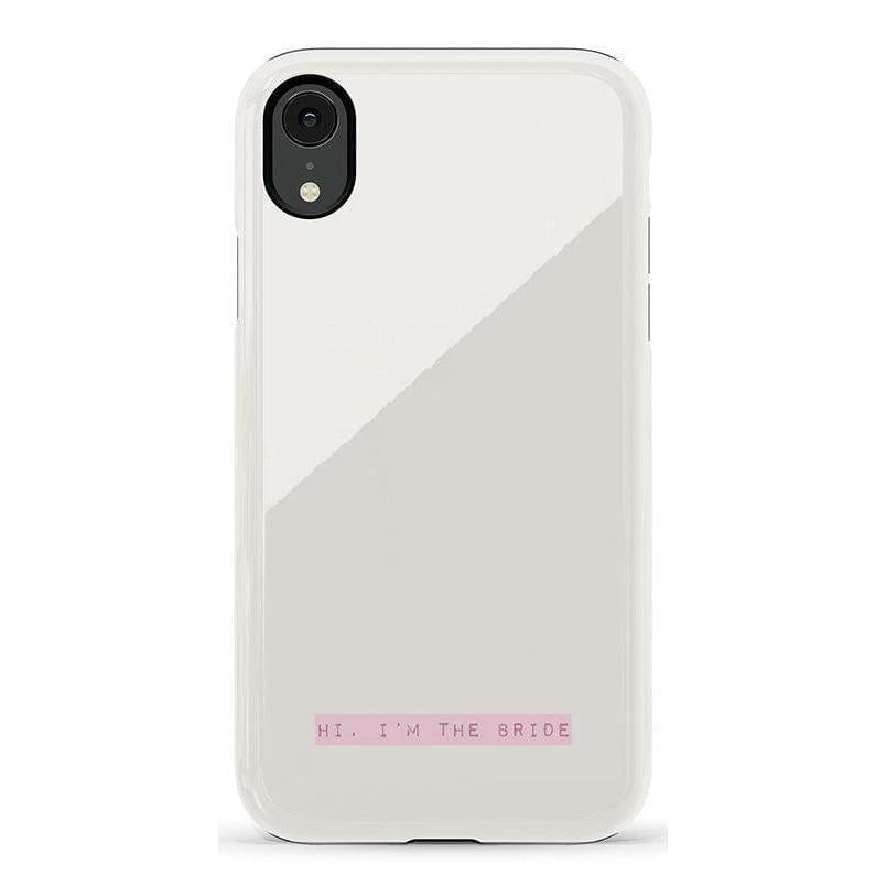 Hi, I'm the Bride | Bachelorette Case Phone Case Casetry Essential iPhone XR 