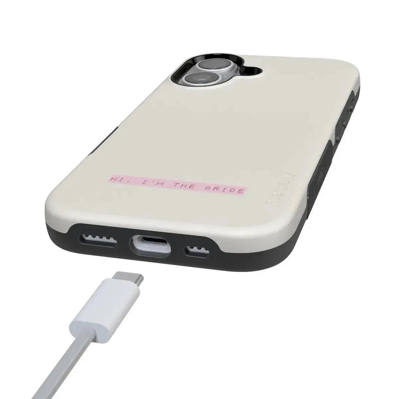 Hi, I'm the Bride | Bachelorette Case Phone Case Casetry 