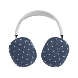 On the Dot | Midnight Blue Polka Dot AirPods Max Case