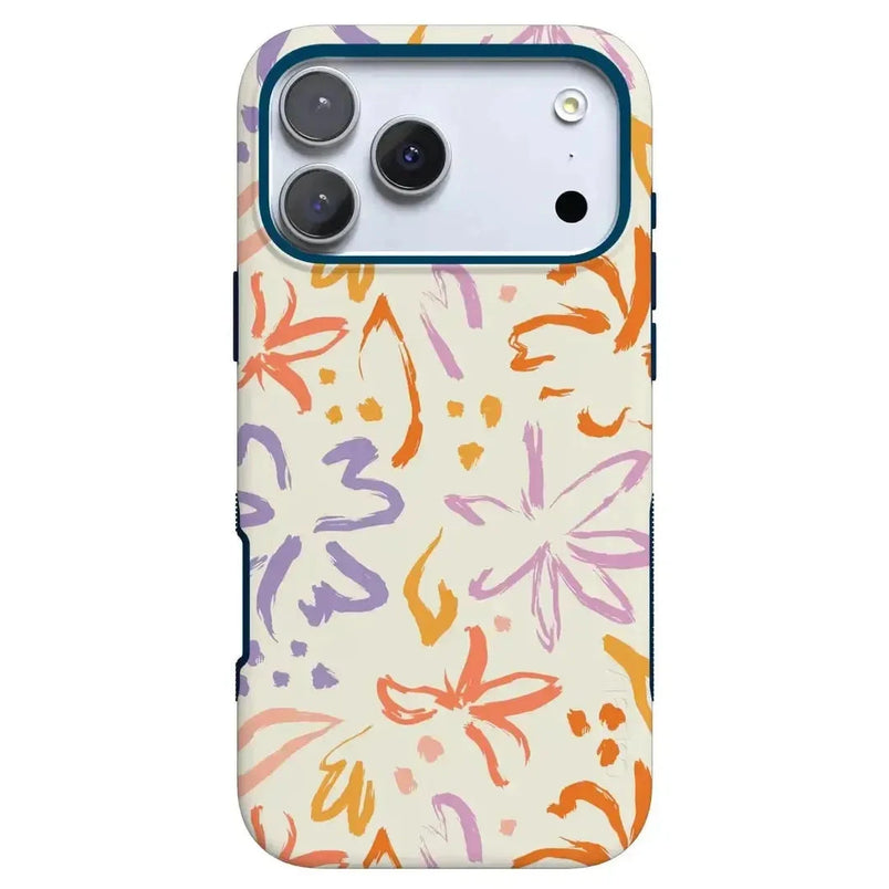 Casely iPhone 16 Pro Compatible with MagSafe Hibiscus Blooms Casely iPhone 16 Pro Compatible with MagSafe Hibiscus Blooms